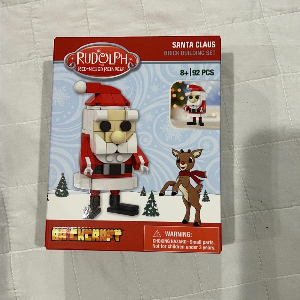 BRICKCRAFT Rudolph the Red-Nosed Reindeer Santa Clause NEW building set